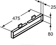 Полотенцедержатель Ideal Standard Adapto U8615AA цвет Хром-2