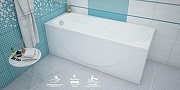 Акриловая ванна Loranto Alberto 170х70 CS00063085 цвет Белый-2
