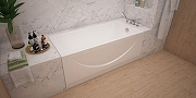 Акриловая ванна Loranto Milton 170х70 CS00063295Milton цвет Белый-2