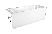 Акриловая ванна Loranto Candia 170х70 CS00083753 цвет Белый-4