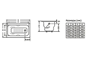 Чугунная ванна Goldman Donni 170х80 цвет Белый-1