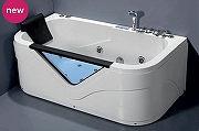 Акриловая ванна Loranto 170х80 R CS-832NR цвет Белый с гидромассажем-7