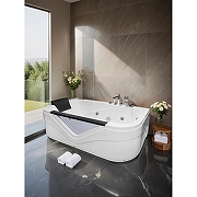 Акриловая ванна Loranto 170х80 R CS-832NR цвет Белый с гидромассажем-8