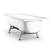 Стальная ванна ВИЗ Marion 150х70 M-51903 цвет Белый-1