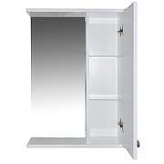 Зеркало со шкафом Loranto Моника 50 R CS00047787 цвет Белый-2