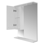 Зеркало со шкафом Loranto Моника 60 L CS00047789 цвет Белый-3