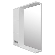 Зеркало со шкафом Loranto Дина 60 L CS00049717 цвет Белый-2