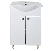 Тумба с раковиной Loranto Моника 50 CS00071364 цвет Белый