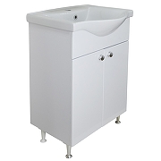 Тумба с раковиной Loranto Моника 60 CS00071366 цвет Белый-1