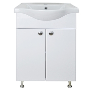 Тумба с раковиной Loranto Моника 65 CS00071367 цвет Белый