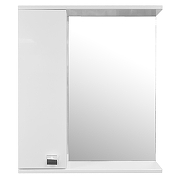 Зеркало со шкафом Loranto София 60 L CS00077140 цвет Белый-1