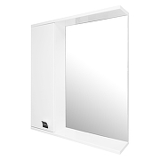 Зеркало со шкафом Loranto София 60 L CS00077140 цвет Белый-2