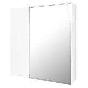 Зеркало со шкафом Loranto Santorini 60 L CS00086967 цвет Белый глянцевый-2