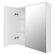 Зеркало со шкафом Loranto Santorini 60 L CS00086967 цвет Белый глянцевый-5