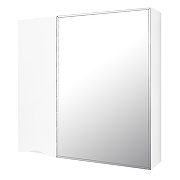 Зеркало со шкафом Loranto Santorini 70 L CS00086969 цвет Белый глянцевый-2