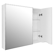 Зеркало со шкафом Loranto Santorini 80 R CS00086970 цвет Белый глянцевый-5