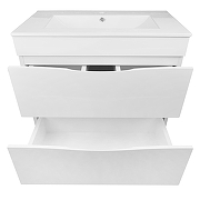 Тумба с раковиной Loranto Santorini 80 CS00086974 цвет Белый глянец-1