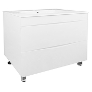 Тумба с раковиной Loranto Santorini 80 CS00086974 цвет Белый глянец-2