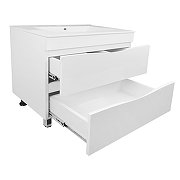 Тумба с раковиной Loranto Santorini 80 CS00086974 цвет Белый глянец-3