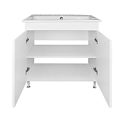 Тумба с раковиной Loranto Дина 75 CS00089899 цвет Белый-2