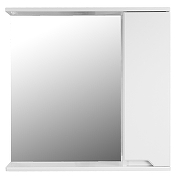 Зеркало со шкафом Loranto Палермо 70 R CS00090465 цвет Белый-1