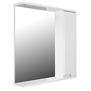 Зеркало со шкафом Loranto Палермо 70 R CS00090465 цвет Белый-2