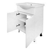 Тумба с раковиной Loranto Палермо 50 CS00092518 цвет Белый-3