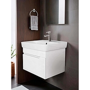 Тумба с раковиной Loranto Mari 60 CS00092983 подвесная цвет Белый-6