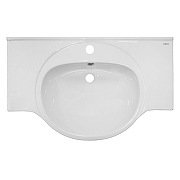 Тумба с раковиной Loranto Ирис 80 CS00093567 цвет Белый глянцевый-5