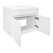 Тумба с раковиной Loranto Serenada 60 CS00096723 подвесная цвет Белый-1