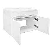 Тумба с раковиной Loranto Serenada 70 CS00096748 подвесная цвет Белый-1