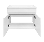 Тумба с раковиной Loranto Serenada 70 CS00096748 подвесная цвет Белый-3