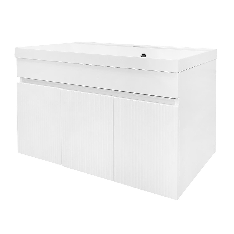 Тумба с раковиной Loranto Serenada 80 CS00096756 подвесная 