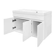 Тумба с раковиной Loranto Serenada 80 CS00096756 подвесная цвет Белый-1