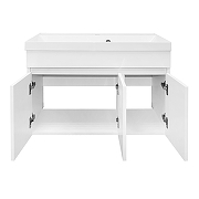 Тумба с раковиной Loranto Serenada 80 CS00096756 подвесная цвет Белый-3