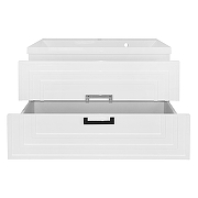 Тумба с раковиной Azario Armario 90 CS00096962 подвесная цвет Белый глянцевый-3