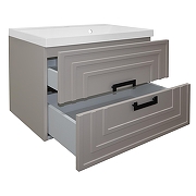 Тумба с раковиной Azario Armario 70 CS00096966 подвесная цвет Кашемир-1