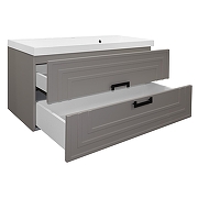 Тумба с раковиной Azario Armario 100 CS00096973 подвесная цвет Кашемир-1