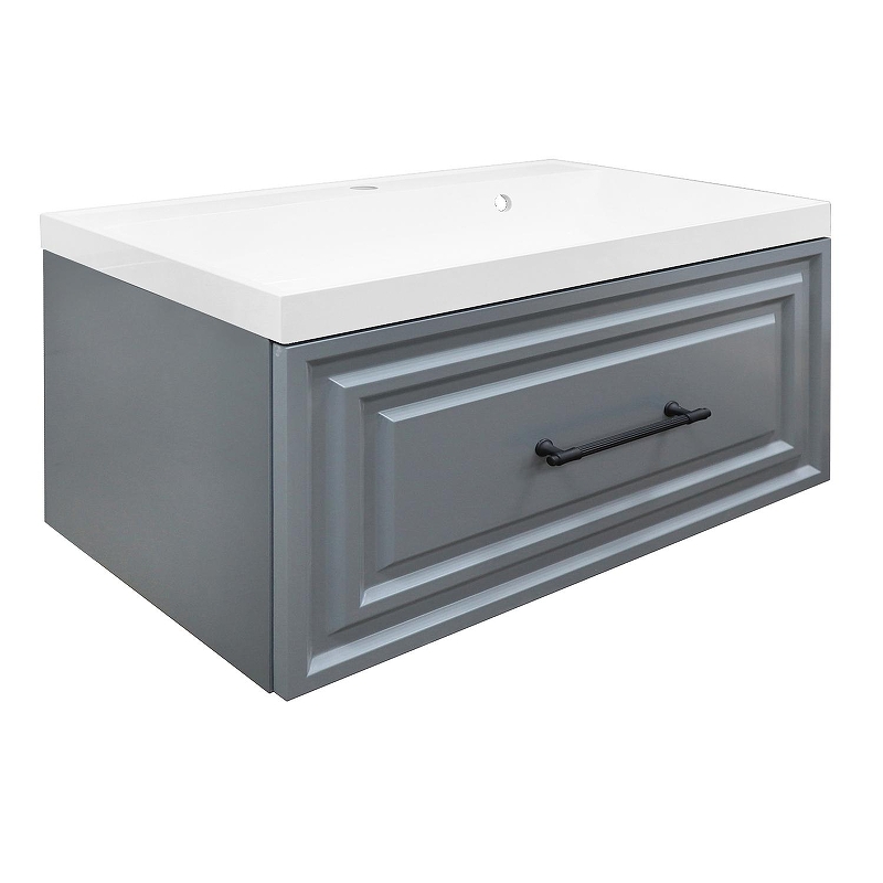 Тумба с раковиной Azario Laura 80 CS00096987 подвесная 