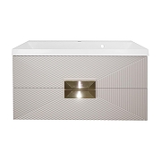 Тумба с раковиной Azario Zena 80 CS00097029 подвесная цвет Кашемир-2