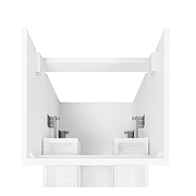 Тумба с раковиной Azario Kantri 50 CS00097246 подвесная цвет Белый глянец-4