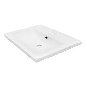 Тумба с раковиной Azario Kantri 50 CS00097246 подвесная цвет Белый глянец-5