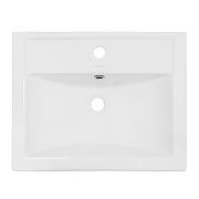 Тумба с раковиной Azario Kantri 50 CS00097246 подвесная цвет Белый глянец-6