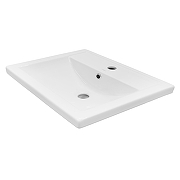 Тумба с раковиной Azario Kantri 50 CS00097247 цвет Белый глянец-5