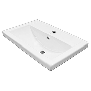 Тумба с раковиной Azario Kantri 60 CS00097248 подвесная цвет Белый глянец-5