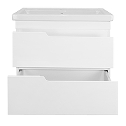 Тумба с раковиной Azario Kantri 70 CS00097251 подвесная цвет Белый глянец-3