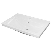 Тумба с раковиной Azario Kantri 70 CS00097251 подвесная цвет Белый глянец-6