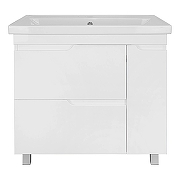 Тумба с раковиной Azario Kantri 80 CS00097254 цвет Белый глянец-2