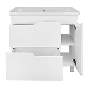 Тумба с раковиной Azario Kantri 80 CS00097254 цвет Белый глянец-3