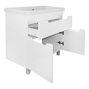 Тумба с раковиной Azario Kantri 80 CS00097256 цвет Белый глянец-1